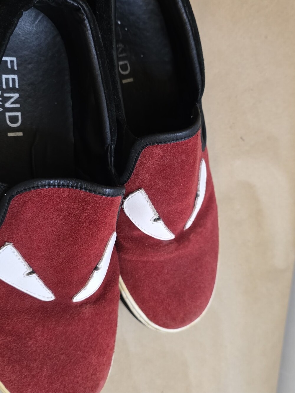 Fendi Men's Monster Sneakers 3D